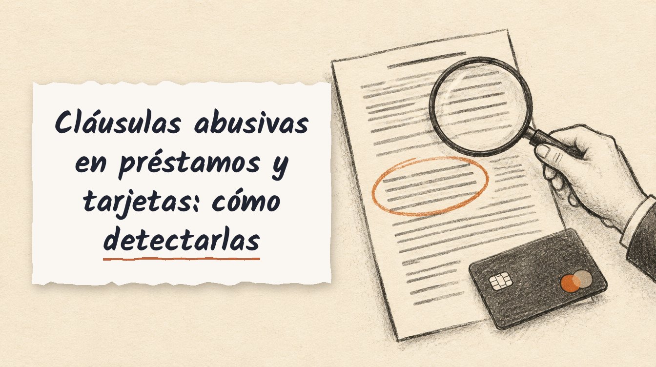 Cláusulas abusivas en préstamos y tarjetas: cómo detectarlas