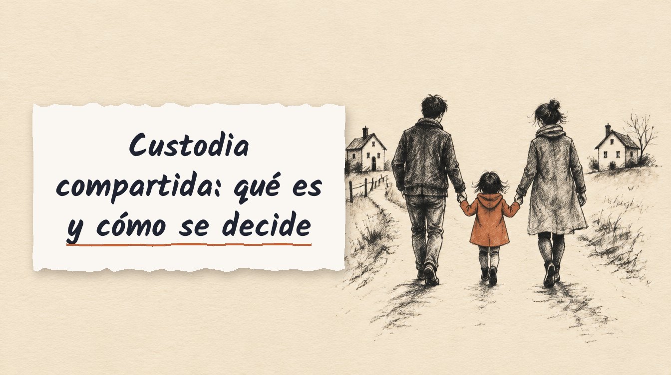 Custodia compartida: qué es y cómo se decide