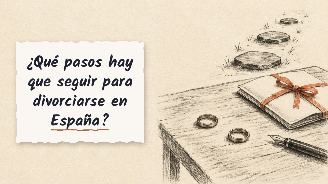 ¿Qué pasos hay que seguir para divorciarse en España?